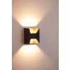 Rivas Aplique para exterior LED Antracita, 2 luces
