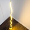 Dillon Lámpara de pie LED Níquel-mate, 1 luz