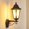 Lignac Aplique para exterior Negro, Plata, 1 luz