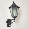 Lignac Aplique para exterior Negro, Plata, 1 luz