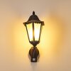 Lignac Aplique para exterior Negro, Plata, 1 luz