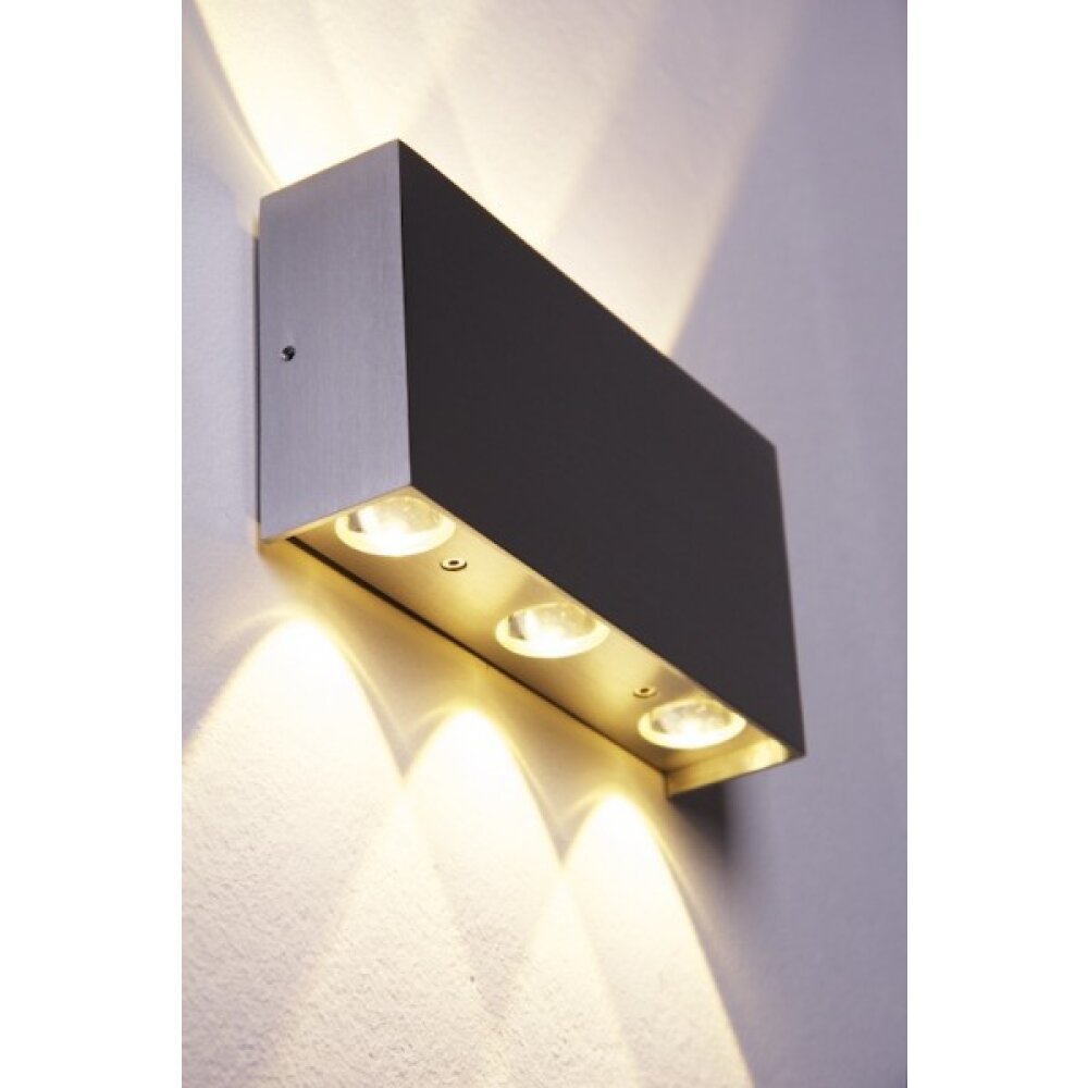 B-Leuchten Stream Aplique Aluminio, 6 luces main product photo