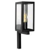 KS Verlichting Huizen Aplique Negro, 1 luz