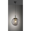 Lámpara Colgante Fischer & Honsel living Dini Negro, 1 luz