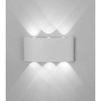 Aplique para exterior Mantra ARCS LED Blanca, 1 luz
