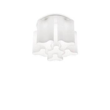Ideal Lux COMPO Lámpara de Techo Blanca, 6 luces