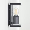 Aplique para exterior Skeldegaard Negro, 1 luz