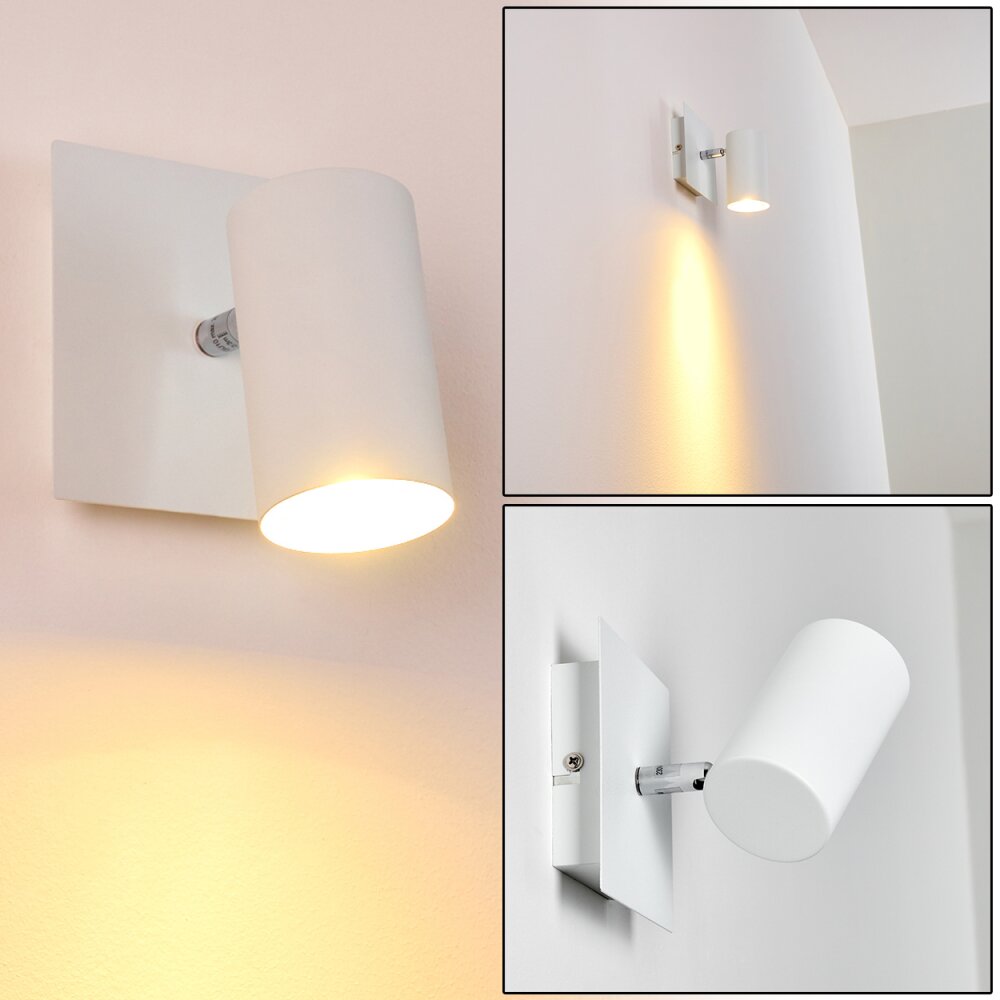 Zuoz Foco de pared Blanca, 1 luz main product photo