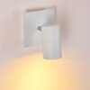 Zuoz Foco de pared Blanca, 1 luz