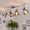 Lulea Lámpara de Techo Cromo, 4 luces