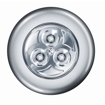 LEDVANCE DOT-IT Aplique Plata, 1 luz