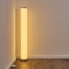 Tumba Lámpara de Pie LED Blanca, 1 luz, Mando a distancia, Cambia de color
