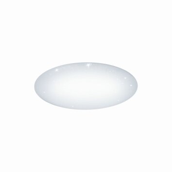 Eglo GIRON-S Lámpara de Techo LED Blanca, 1 luz, Mando a distancia