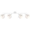 Globo VIGATTO Proyector Blanca, 4 luces