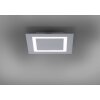 Paul Neuhaus Q-MIRAN Lámpara de Techo LED Aluminio, 1 luz, Mando a distancia, Cambia de color