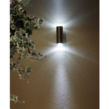 Eglo RIGA-LED Aplique Negro, 2 luces