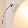 Poitou Lámpara de Pie Blanca, 1 luz