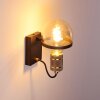 Okudari Aplique Negro-dorado, 1 luz
