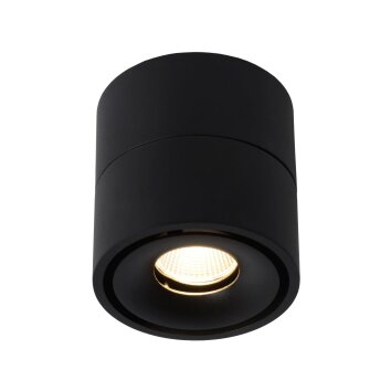 Lucide YUMIKO Lámpara de Techo LED Negro, 1 luz