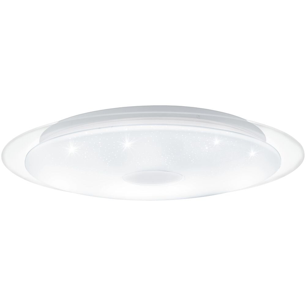 EGLO LANCIANO Lámpara de Techo LED Transparente, claro, Blanca, 1 luz, Mando a distancia main product photo