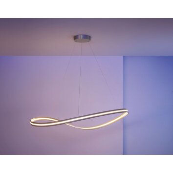 Escale Infinity Lámpara Colgante LED Níquel-mate, 1 luz
