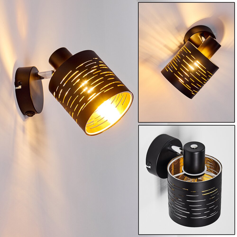 Bathinda Aplique Negro, 1 luz main product photo