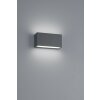 Trio TRENT Aplique para exterior LED Antracita, 1 luz