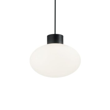 Ideal Lux ARMONY Lámpara Colgante Negro, 1 luz