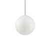 Ideal Lux SOLE Lámpara Colgante Blanca, 1 luz