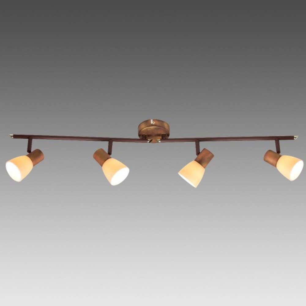 Brilliant Luca Lámpara de techo Cobre, 4 luces main product photo