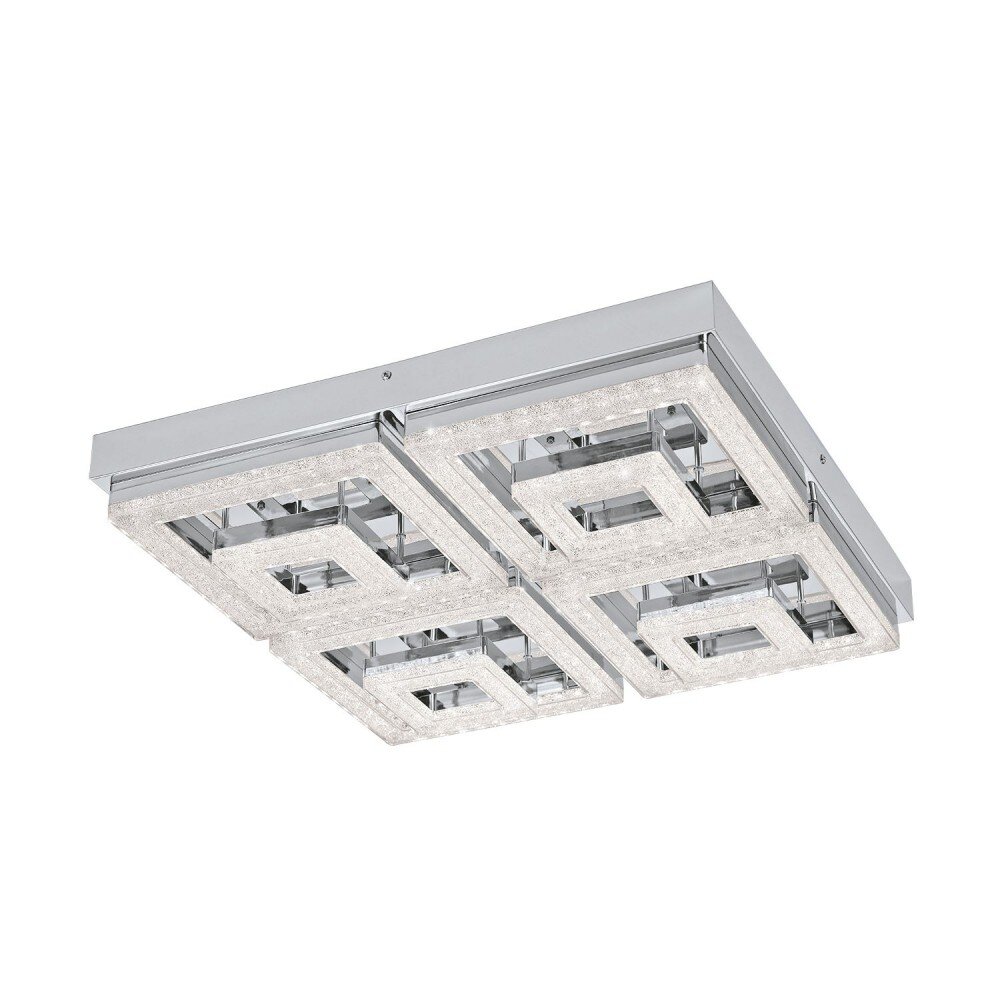 Eglo FRADELO Lámpara de techo LED Cromo, Aspecto de cristal, 1 luz main product photo