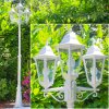 Hongkong Candelabro Blanca, 3 luces