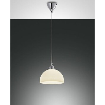 Fabas Luce NICE Lámpara suspendida Cromo, 1 luz