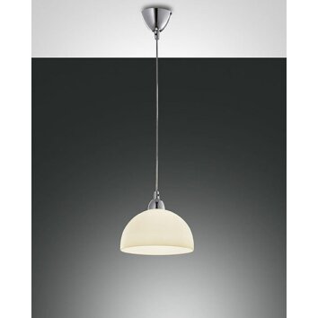 Fabas Luce NICE Lámpara suspendida Cromo, 1 luz