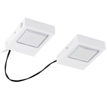 Eglo LAVAIO Lámpara de cocina LED Blanca, 2 luces