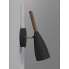 Design For The People by Nordlux Pure Aplique Madera oscura, Negro, 1 luz