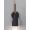 Design For The People by Nordlux Pure Aplique Madera oscura, Negro, 1 luz