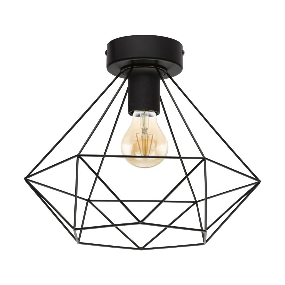 EGLO TARBES Lámpara de Techo Negro, 1 luz main product photo