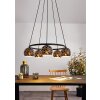 EGLO CANTALLOPS Lámpara Colgante Negro, 5 luces
