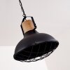 Onsala Lámpara Colgante Madera oscura, Negro, 1 luz