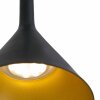 Faro Pam Lámpara colgante LED dorado, Negro, 1 luz