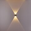 Abaiang Aplique para exterior LED Gris, 1 luz