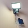 Larvik Aplique para exterior LED Antracita, 1 luz, Sensor de movimiento