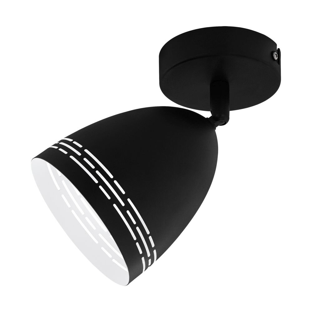EGLO SABATELLA Foco de pared Negro, Blanca, 1 luz main product photo