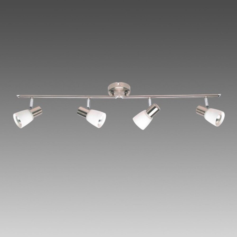 Brilliant Luca Lámpara de techo Blanca, 4 luces main product photo
