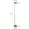 Steinhauer Zenith Lámpara de Pie LED Bronce, 1 luz