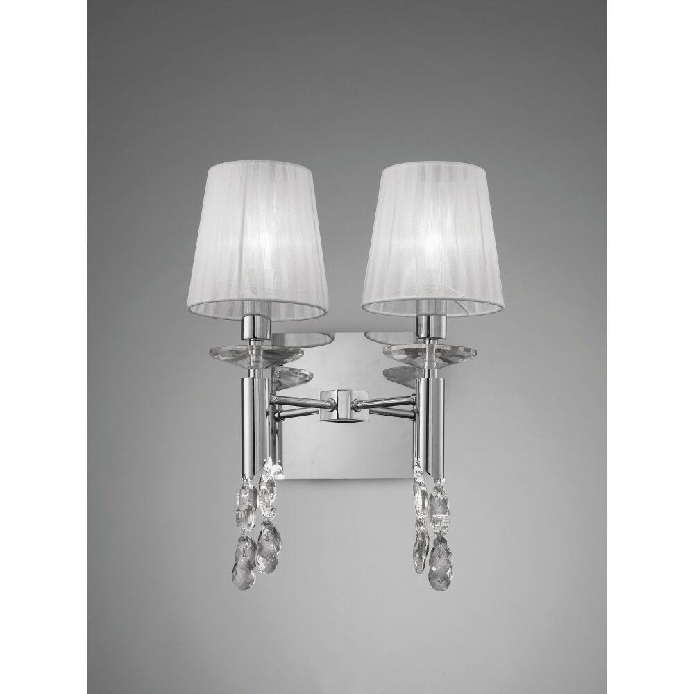 Mantra TIFFANY Aplique Cromo, 2 luces main product photo