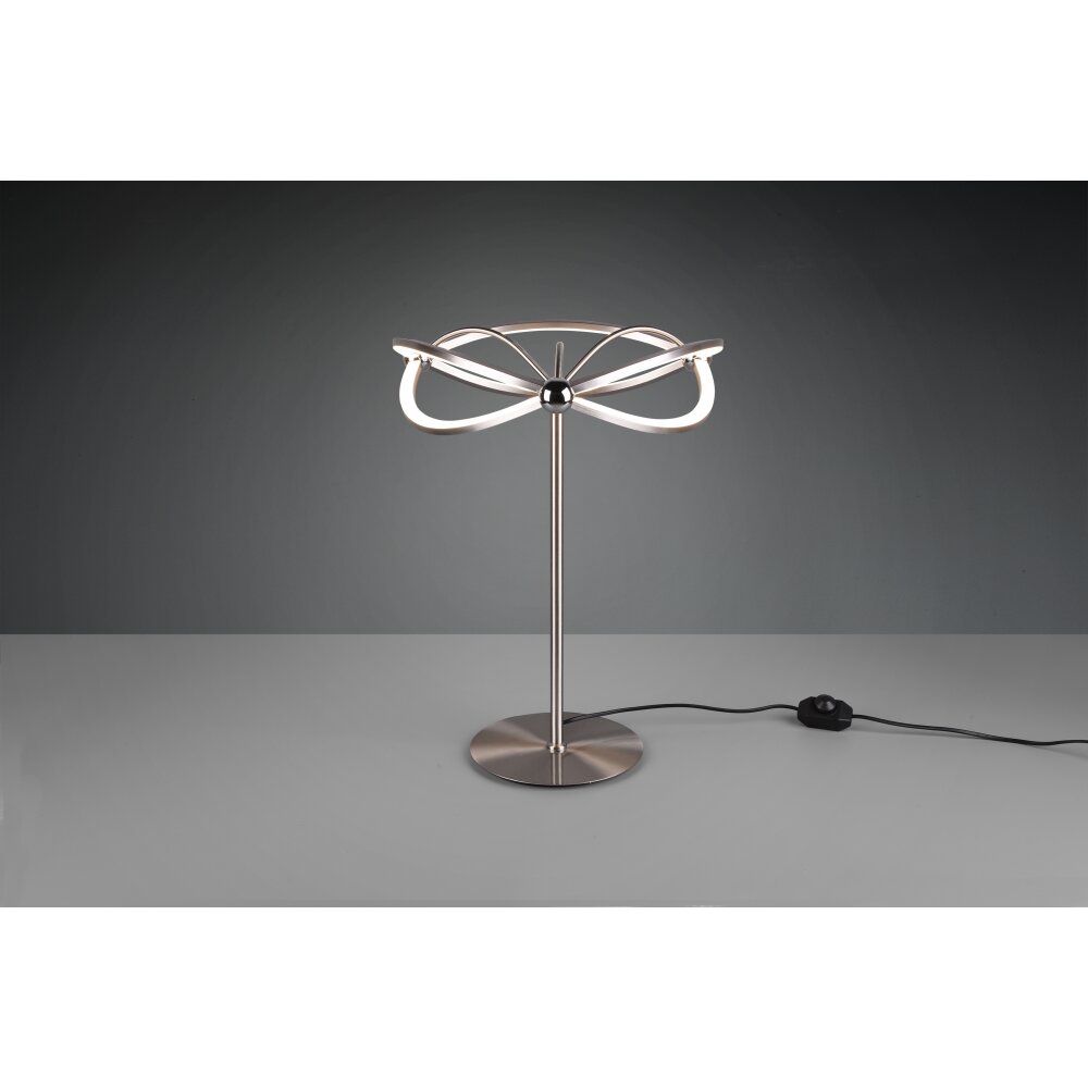 Trio Charivari Lámpara de mesa LED Níquel-mate, 1 luz main product photo