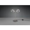 Trio Charivari Lámpara de mesa LED Níquel-mate, 1 luz
