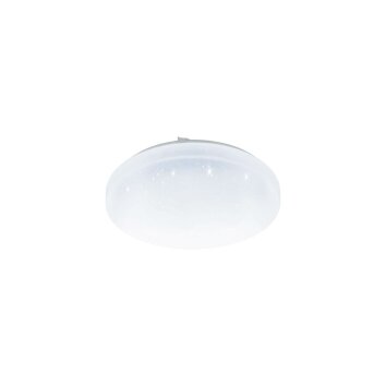 EGLO FRANIA-A Lámpara de Techo LED Blanca, 1 luz, Mando a distancia